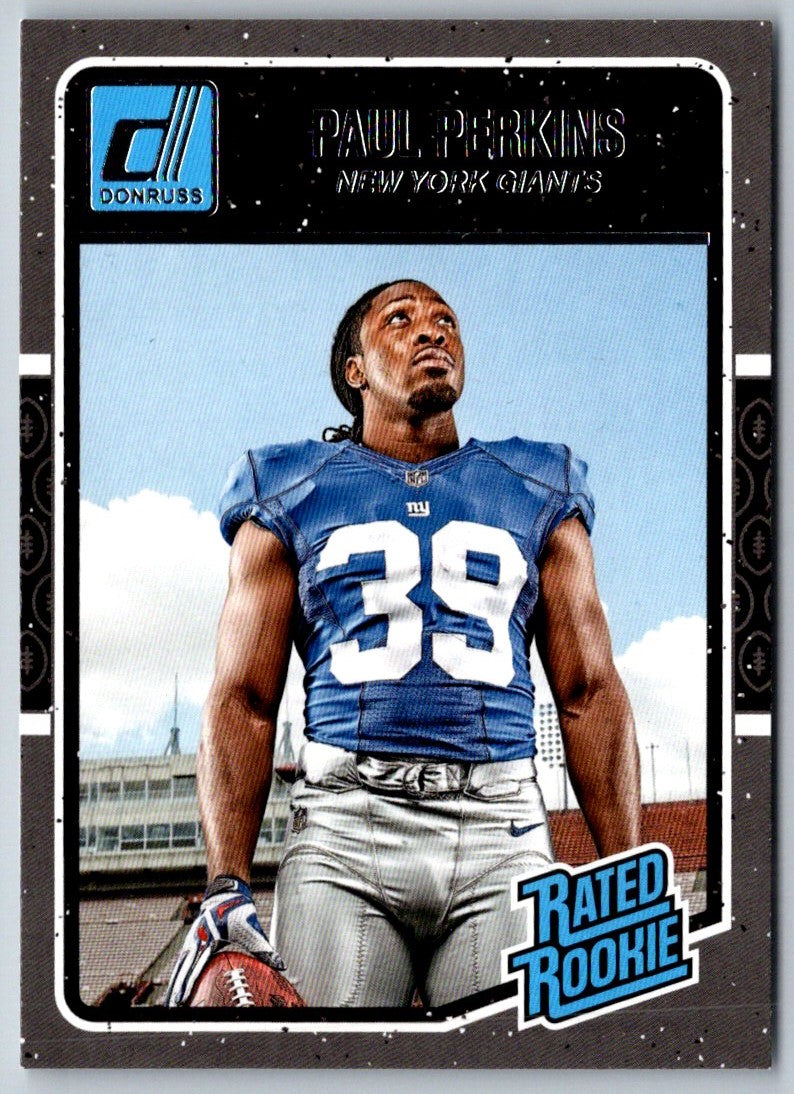 2016 Donruss Press Proofs Blue Paul Perkins