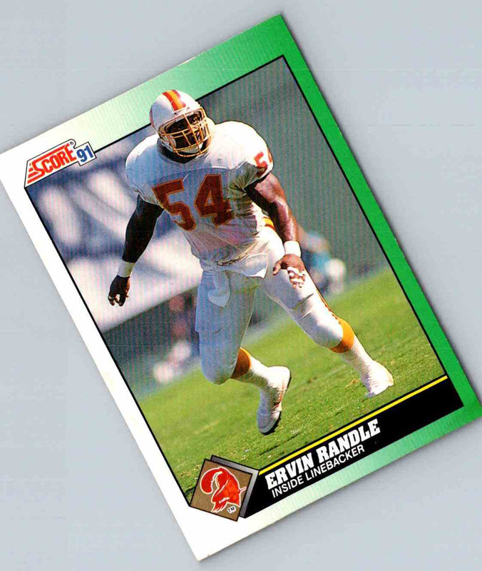 1991 Score Ervin Randle #254