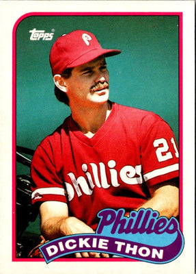 1989 Topps Traded Dickie Thon #119T