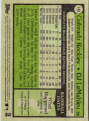 2016 Topps Archives DJ LeMahieu