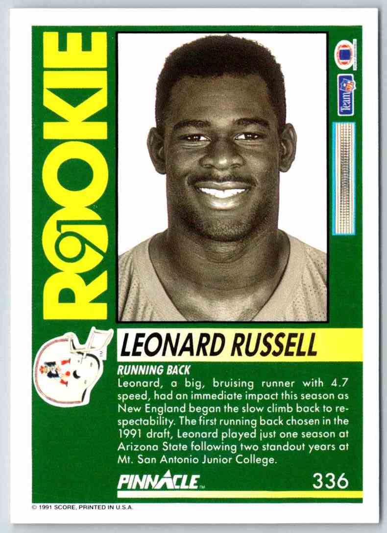 1991 Pinnacle Leonard Russell