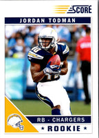 2011 Score Jordan Todman #350