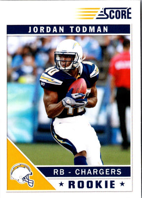 2011 Score Jordan Todman #350