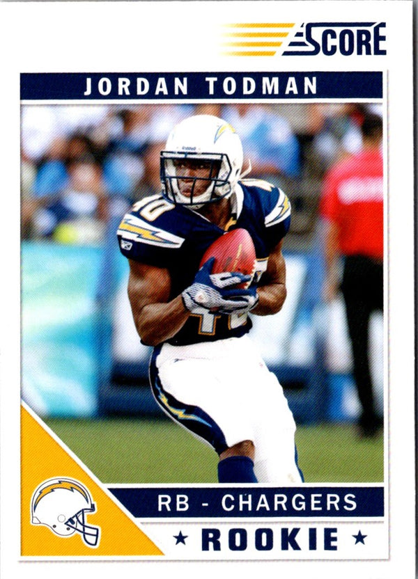 2011 Score Jordan Todman #350