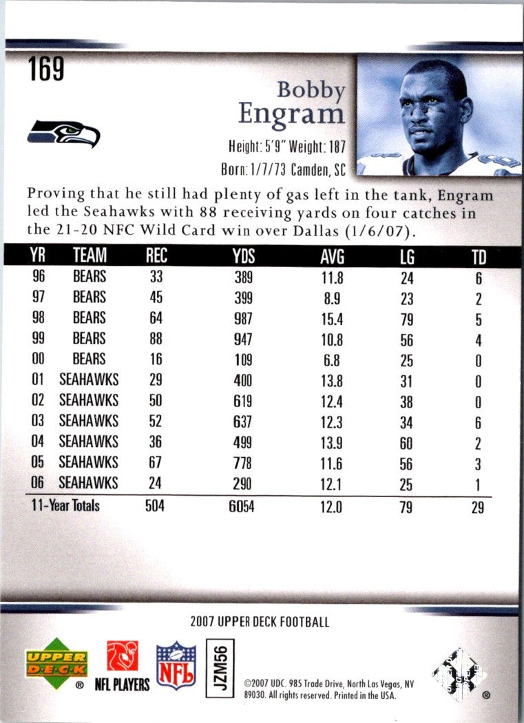 2007 Upper Deck Bobby Engram