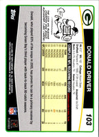 2006 Topps Donald Driver #103