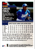 2000 Topps Carlos Febles #282