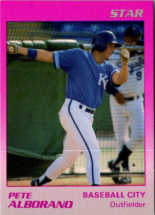 1989 Star Baseball City Royals Pete Alborano #2