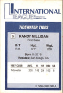 1987 TCMA International League All-Stars Randy Milligan