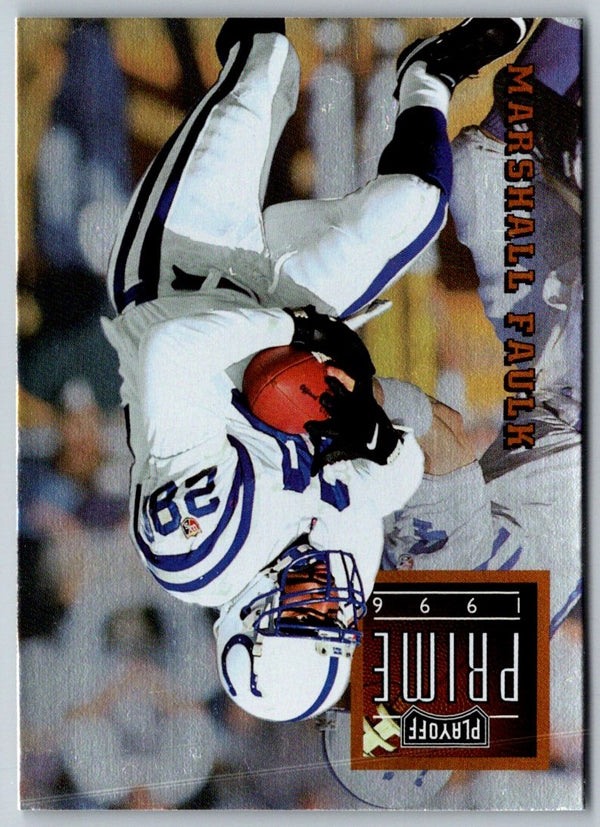 1995 Playoff Prime Marshall Faulk #36