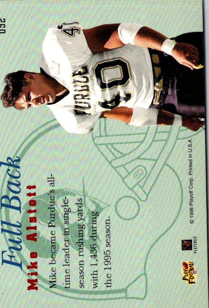 1996 Playoff Prime Mike Alstott
