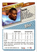 1993 Topps Gold Lorenzo White