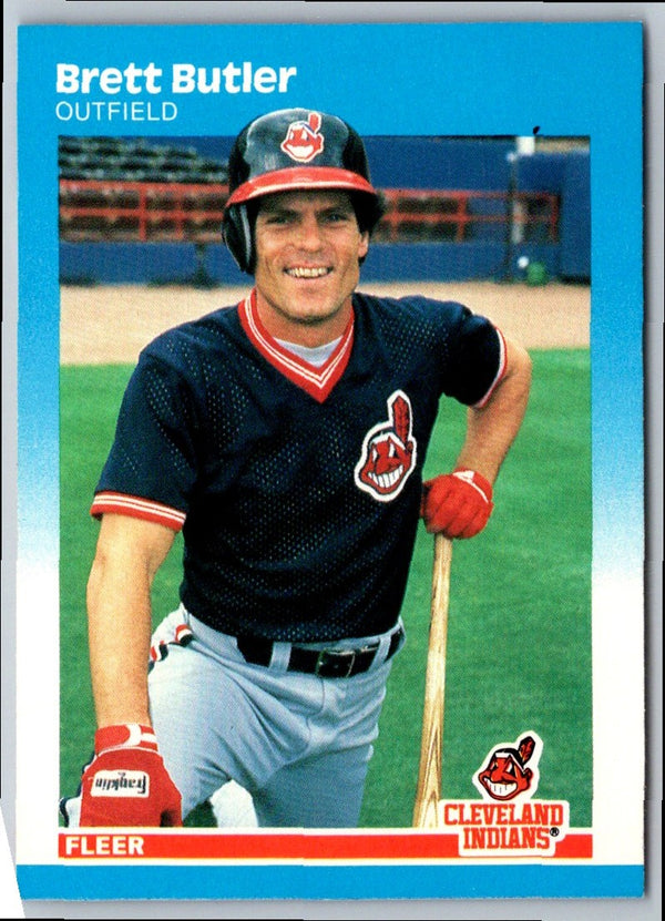 1987 Fleer Brett Butler #246