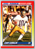 1990 Score Cary Conklin #645 Rookie