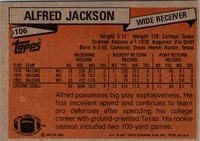 1981 Topps Alfred Jackson #106 Rookie NM-MT