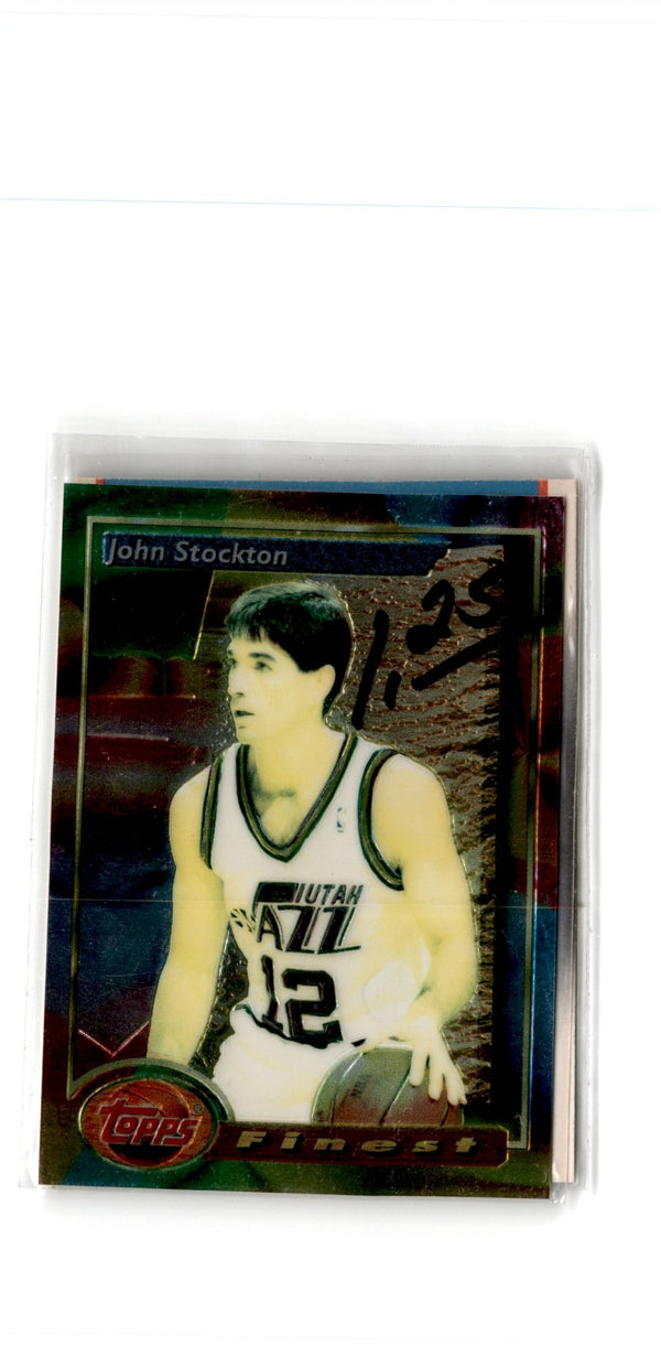 1988 Fleer John Stockton #115 Rookie