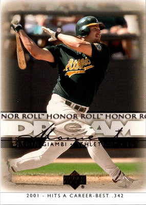 2002 Upper Deck Honor Roll Jason Giambi #73