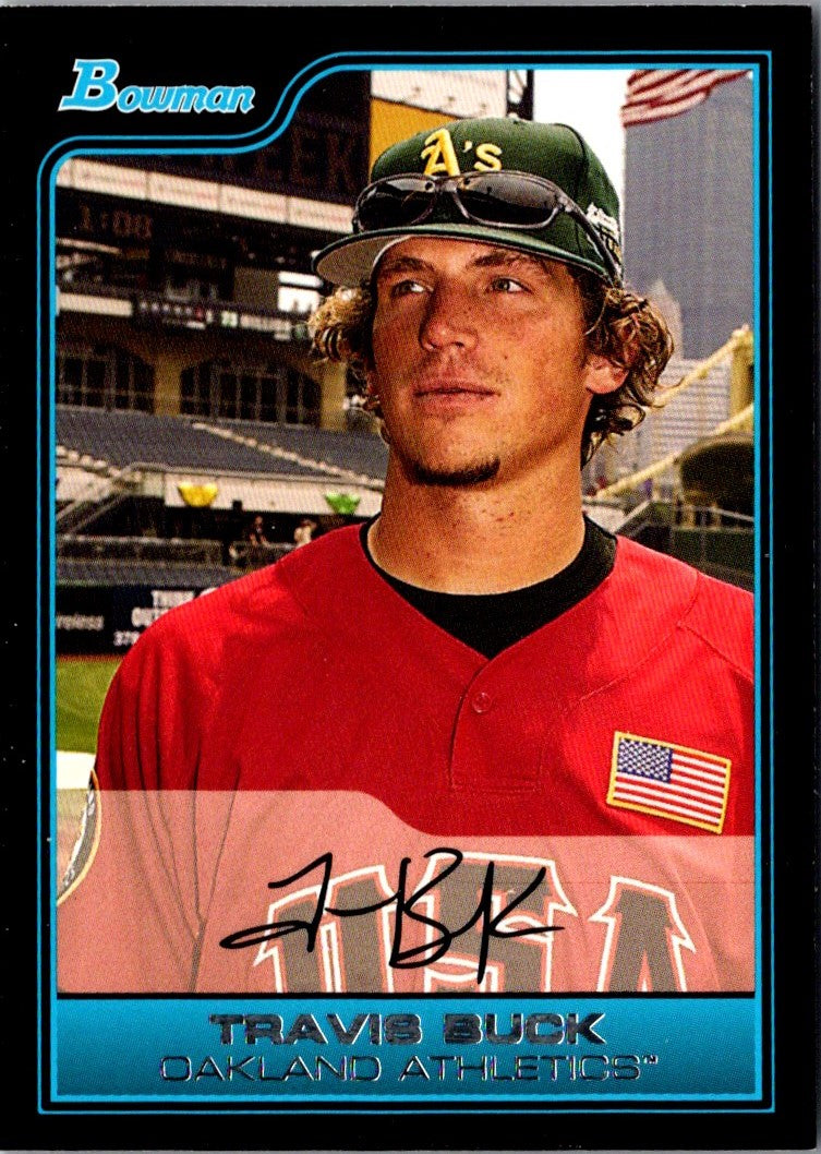 2006 Bowman Chrome Draft Picks & Prospects Futures Game Travis Buck