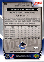 2007 Upper Deck Victory Brendan Morrison #133