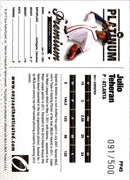 2012 Onyx Platinum Prospects Julio Teheran
