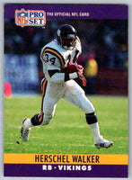 1990 Pro Set Herschel Walker #197