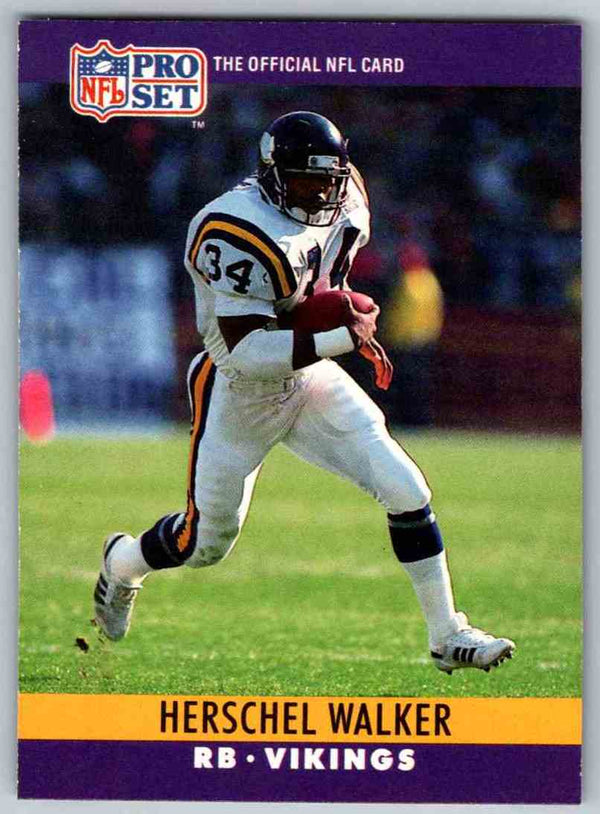 1990 Pro Set Herschel Walker #197