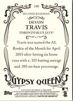 2016 Topps Gypsy Queen Devon Travis #190