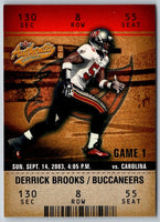 2003 Fleer Authentix Derrick Brooks #88