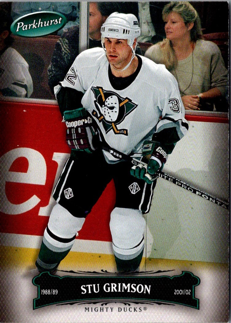 2006 Parkhurst Stu Grimson