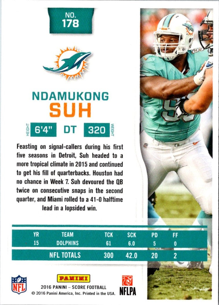 2016 Score Ndamukong Suh