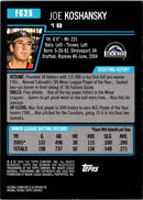 2006 Bowman Chrome Draft Picks & Prospects Futures Game Joe Koshansky