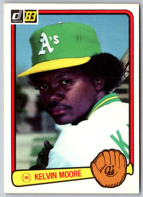 1983 Donruss Kelvin Moore #87