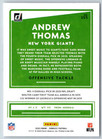 2020 Donruss Andrew Thomas #253 Rookie