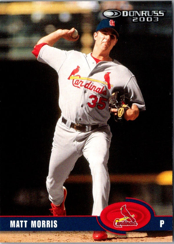 2003 Donruss Matt Morris #395