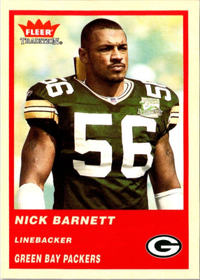2004 Fleer Tradition Nick Barnett #172