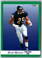 1991 Fleer Ultra Brad Muster #224