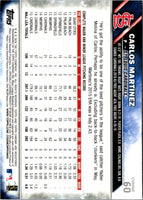 2016 Topps Chrome Carlos Martinez #60