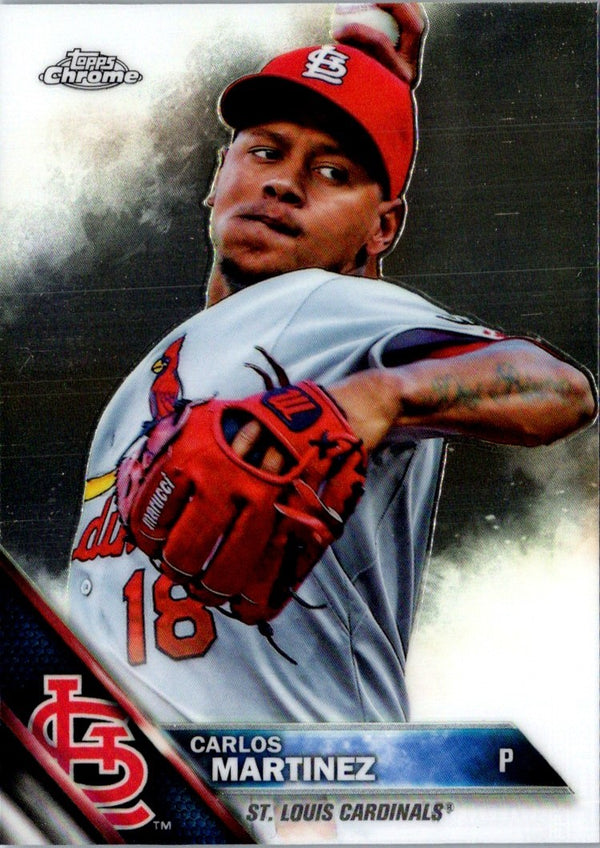 2016 Topps Chrome Carlos Martinez #60