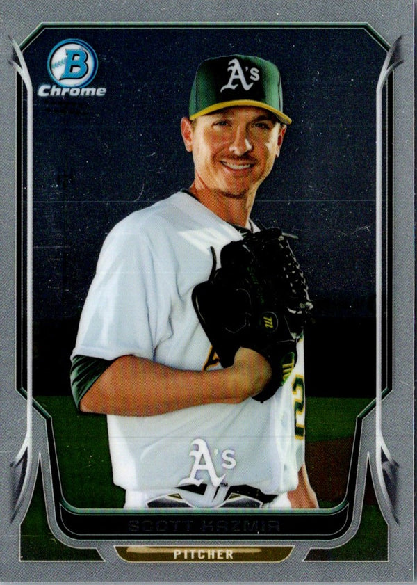 2014 Bowman Chrome Scott Kazmir #214