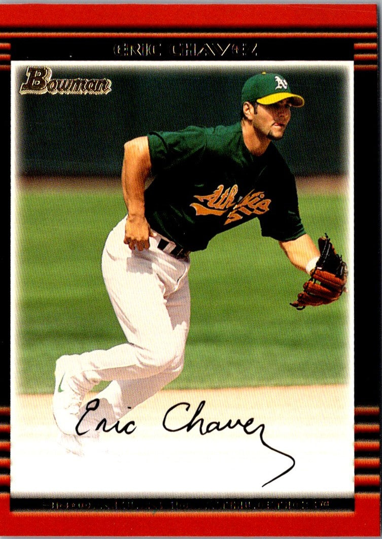 2017 Bowman Buybacks Silver Eric Chavez