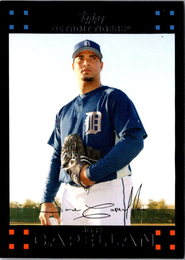 2007 Topps Updates & Highlights Jose Capellan #UH70