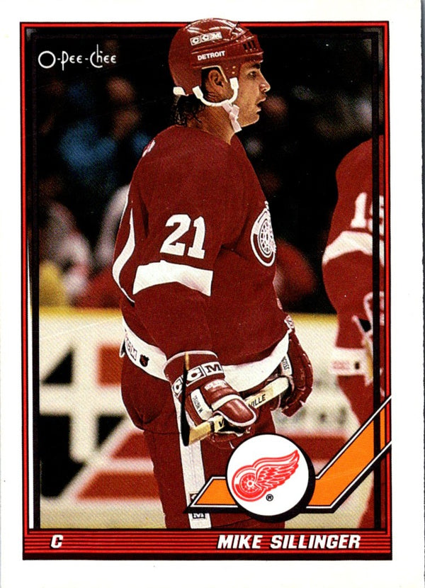 1991 O-Pee-Chee Mike Sillinger #337