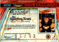1991 Stadium Club Dave McLlwain #202