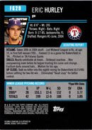 2006 Bowman Chrome Draft Picks & Prospects Futures Game Eric Hurley