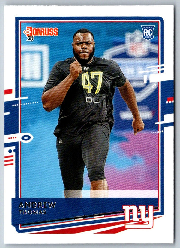 2020 Donruss Andrew Thomas #253 Rookie