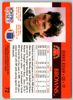 1990 Pro Set Bernie Kosar #72