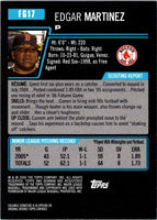 2006 Bowman Chrome Draft Picks & Prospects Futures Game Edgar Martinez #FG17