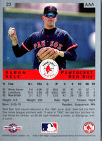 1993 Classic Best Aaron Sele #23