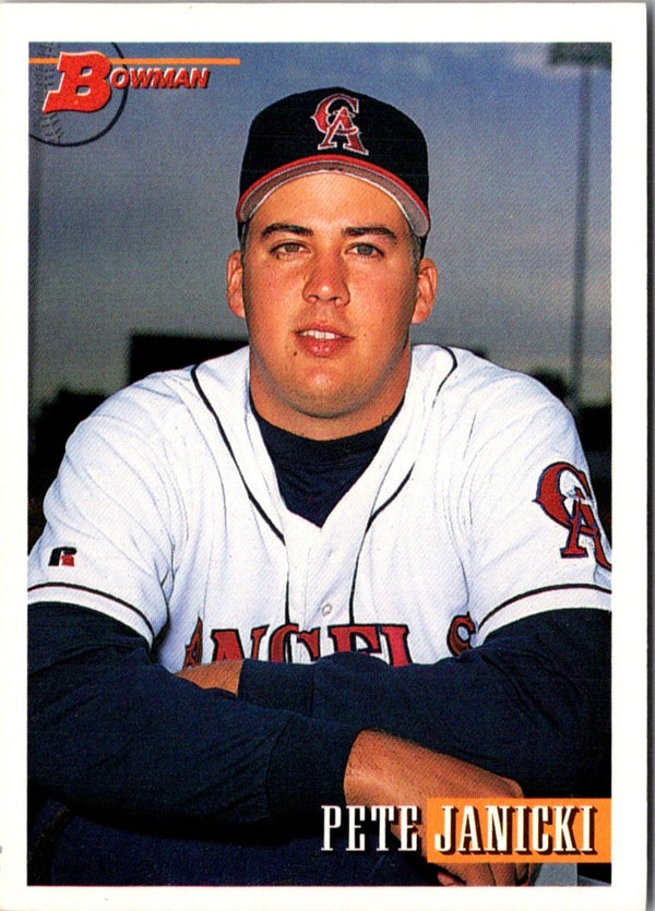 1993 Bowman Pete Janicki #641 Rookie