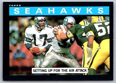 2011 Topps Football Setting Up For The Air Attack #380